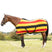 StormX Empra Newmarket Fleece Rug #colour_yellow-red-black