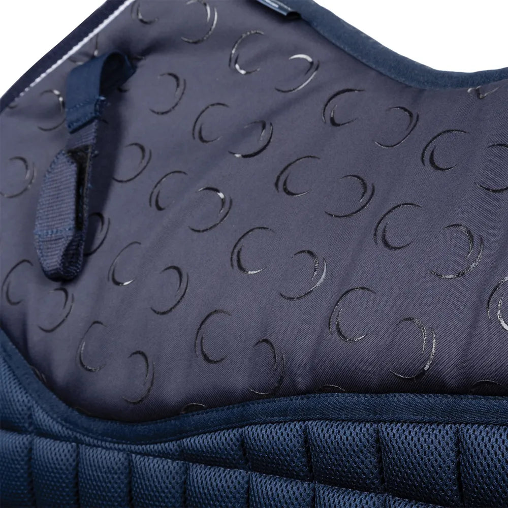 ProReaction 3D Mesh Close Contact Saddle Pad with Silicone by Hy Equestrian #colour_navy