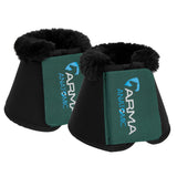 Shires ARMA SupaFleece Neoprene Over Reach Boots #colour_green