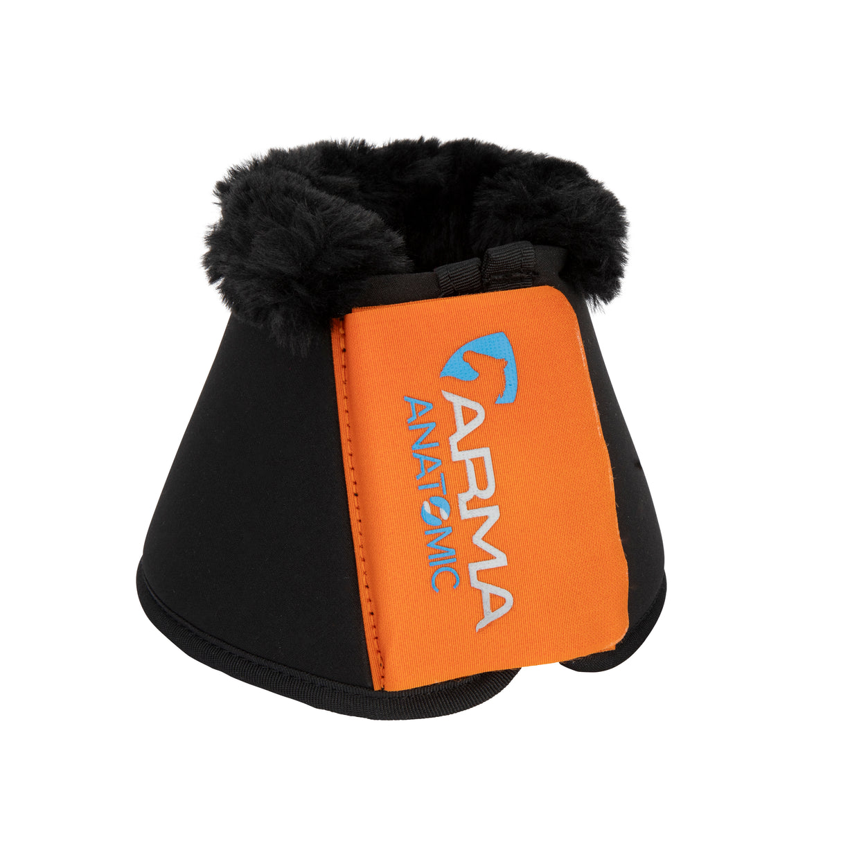 Shires ARMA SupaFleece Neoprene Over Reach Boots #colour_burnt-orange