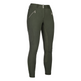 HKM Women's Alos Full Seat Riding Breeches -Lia High Waist- #colour_olive-green