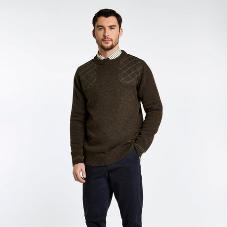 Dubarry Mens Clarinbridge Crew Neck Sweatshirt #Colour_mahogany