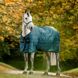 Horseware Ireland Amigo Ripstop Insulator 50g Stable Rug #colour_dynasty-green-navy-silver
