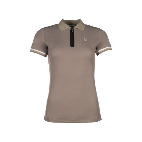 HKM Ladies Polo Shirt -Amalfi- #colour_taupe