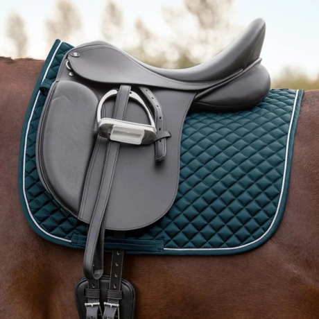 Waldhausen Horse Fashion Felix Glam Saddle Pad #colour_petrol-blue