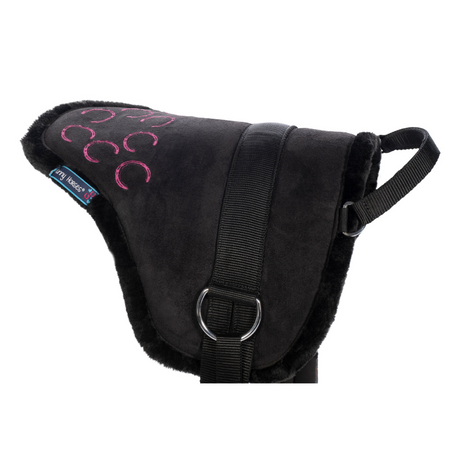 HKM Riding Pad -Funny Horses- #colour_black