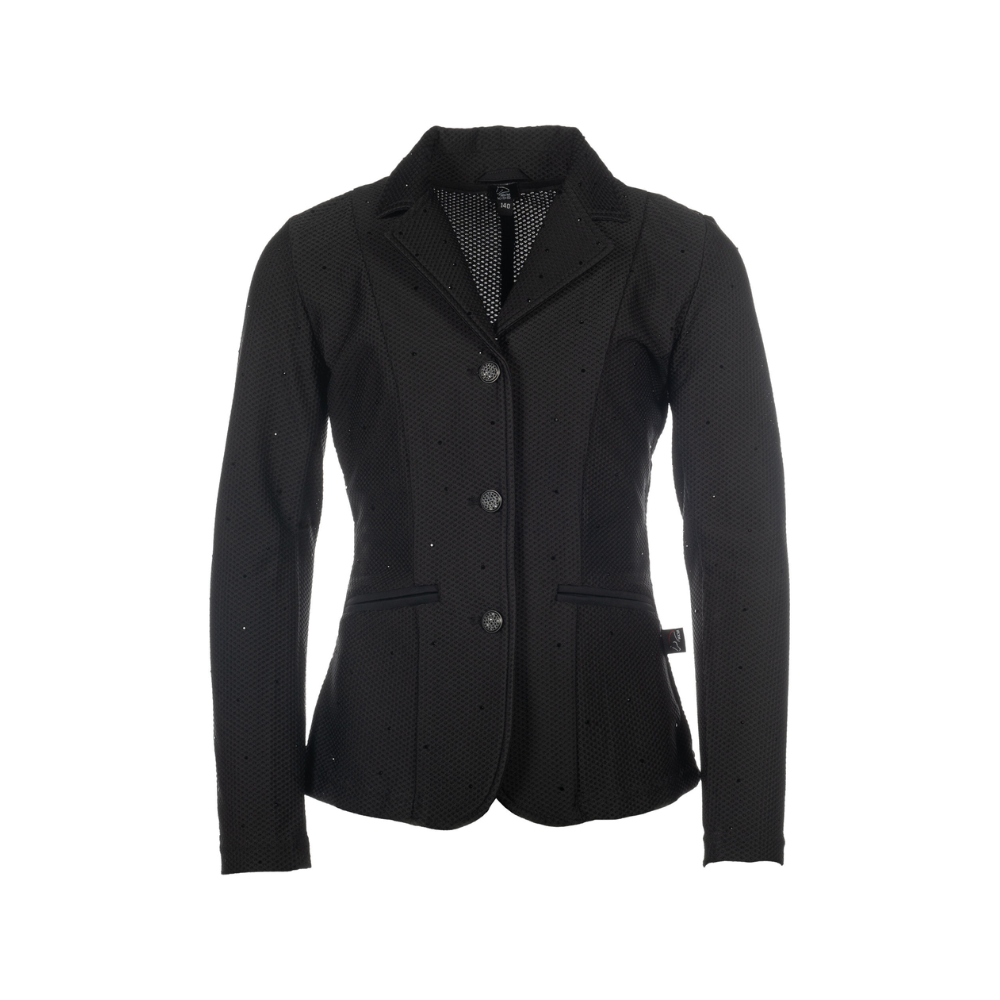 HKM Children's Competition Jacket -Crystal Kids- #colour_black