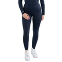 EQUIDRY Women's Water Repellent Leggings #colour_navy-white