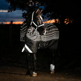 Horseware Ireland Amigo 1200D FieldSafe Reflectech Plus 250g Turnout Rug #colour_black-reflective-black