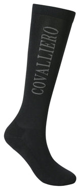 Covalliero Competition Riding Socks #colour_black