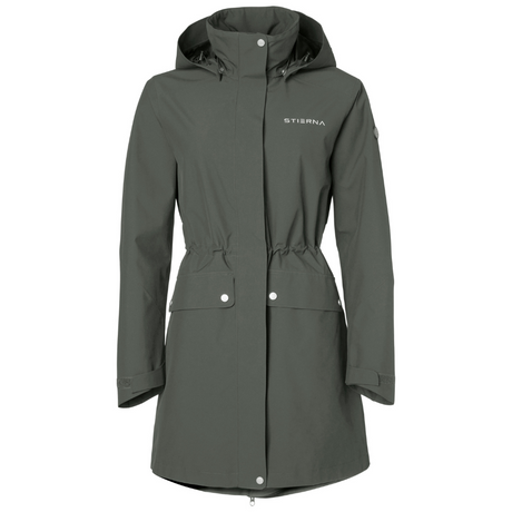Stierna Cloud Rain Parka #colour_sage