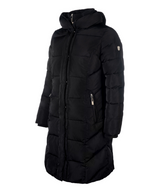 HKM Ladies Quilted Coat -Livigno- #colour_black