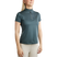 Montar MoBriella Short Sleeved Training Shirt with Gun Metal Crystals #colour_dark-slate