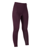 HKM Women's Silicone Full Seat Riding Tights -Cosy II- Style #colour_wine-red