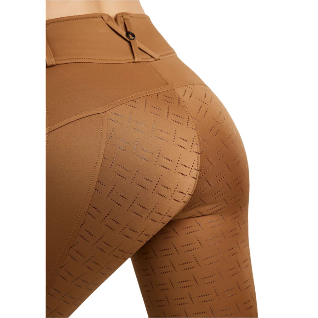 Montar MoMaggie Gun Metal Crystal Full Grip Breeches #colour_toffee