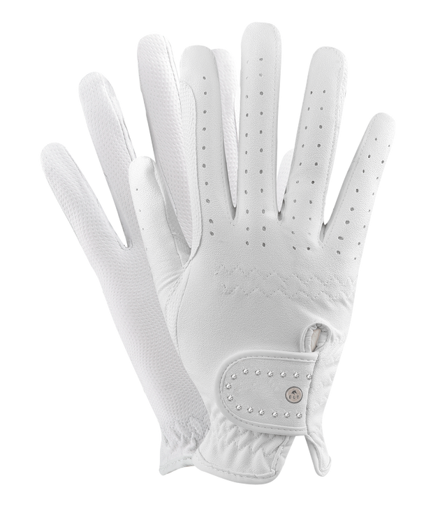 ELT Child Allrounder Riding Glove #colour_white