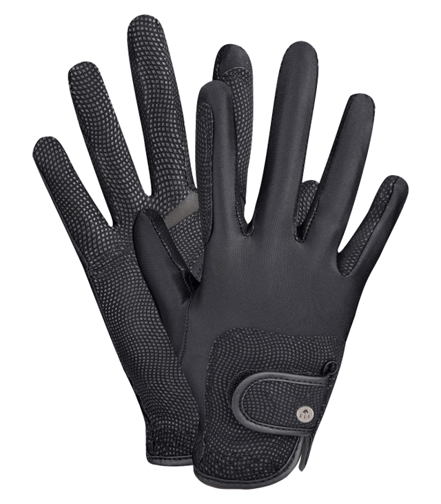 E.L.T Adult Metropolitan Riding Gloves #colour_black