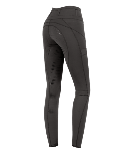 E.L.T Ladies Hanna High Waist Riding Leggings #colour_mud