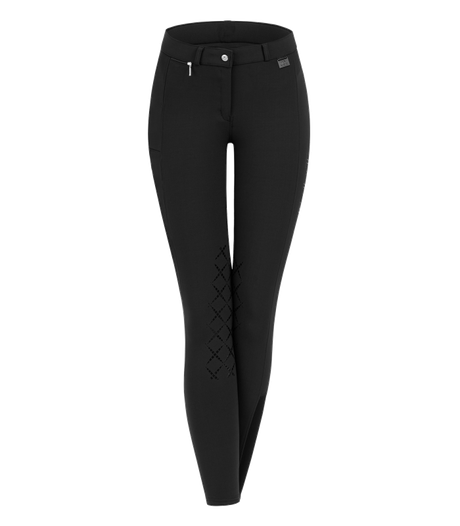 E.L.T Micro Child Knee Silicone Riding Breeches #colour_black