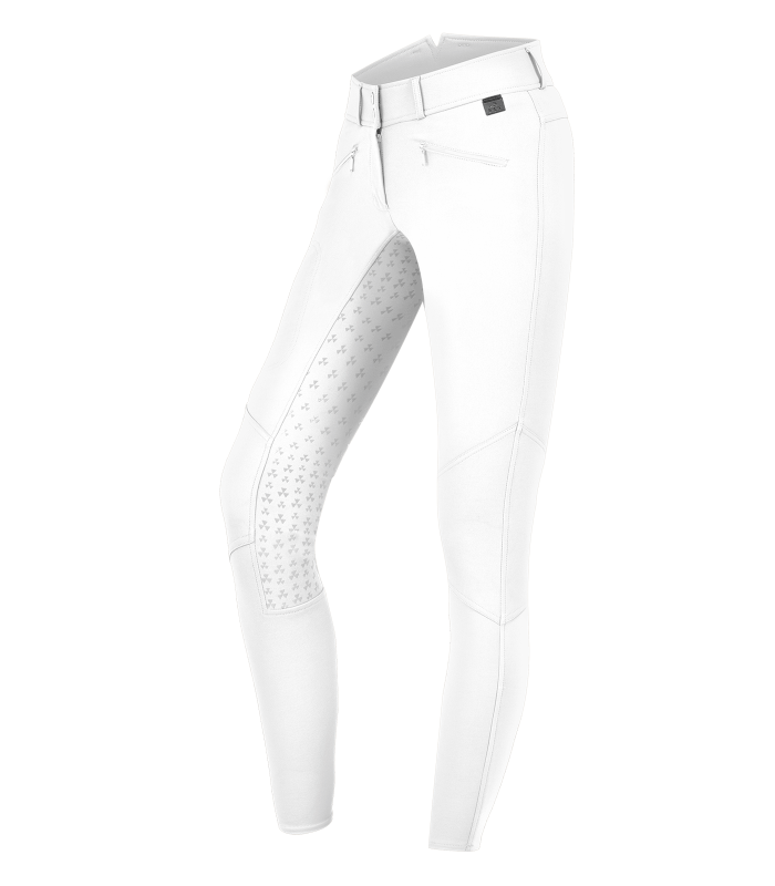 E.L.T Child Hella High Waist Silicone Breeches #colour_white