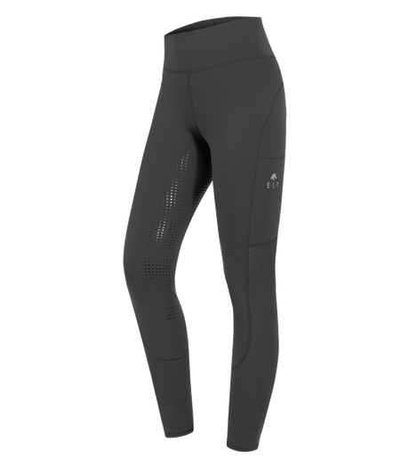 E.L.T Ladies Hanna Mesh High Waist Riding Leggings #colour_mud