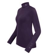 E.L.T Ladies Madison Turtleneck Shirt #colour_dark-purple