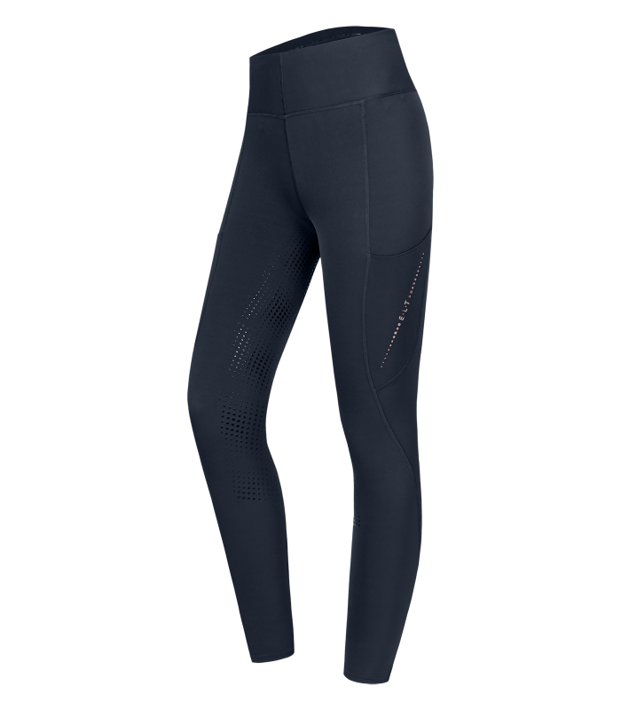 E.L.T Milla Ladies Thermal Riding Leggings #colour_deep-blue