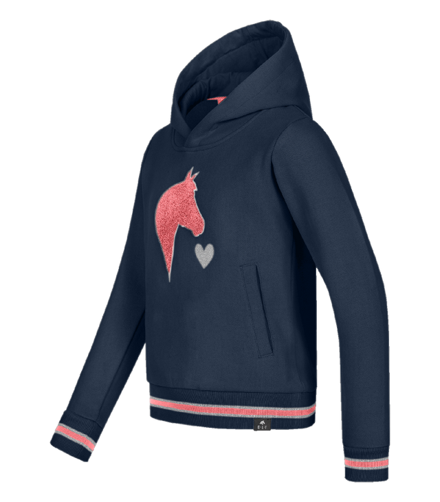 E.L.T Lucky Lea Children's Hoody #colour_night-blue