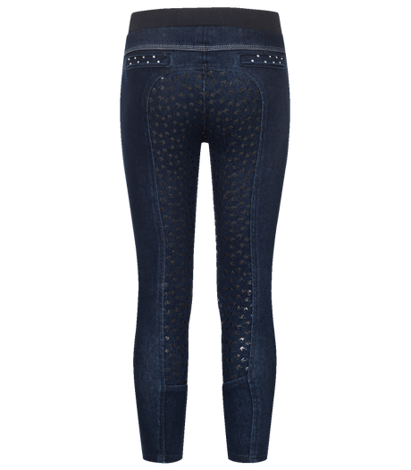 E.L.T Lucky Lia Children's Jeans Riding Leggings #colour_night-blue