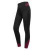 E.L.T Noemi Ladies Riding Leggings #colour_black-velvet-red