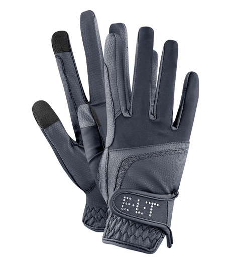 E.L.T Noelle Riding Glove #colour_deep-blue