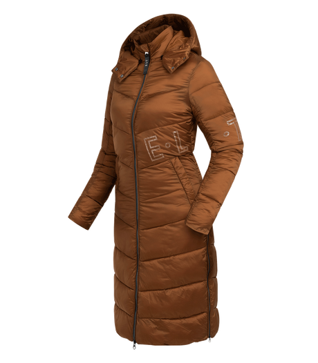 E.L.T Oslo Ladies Light Weight Coat #colour_cinnamon