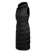 E.L.T Ostende Ladies Lightweight Long Gilet #colour_black