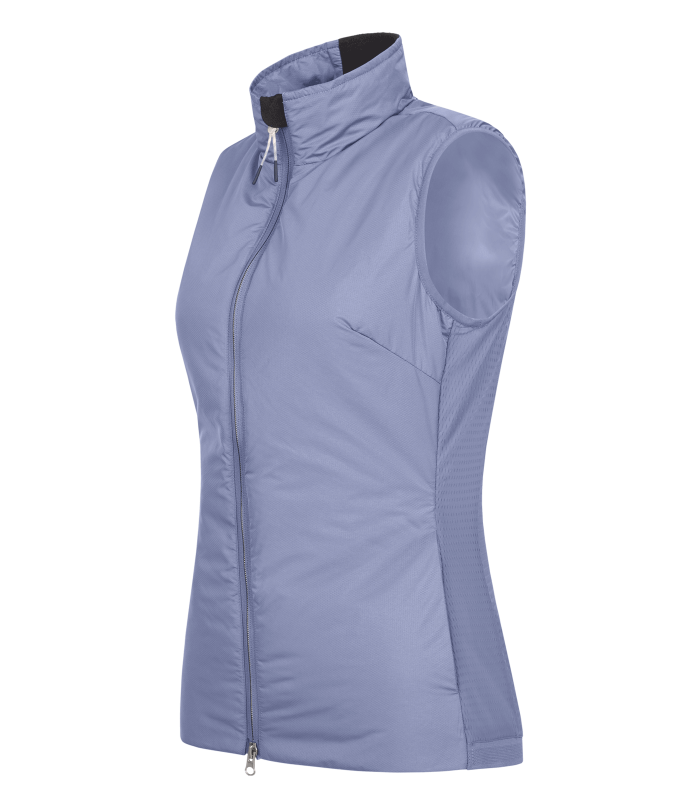 E.L.T Palma Windbreaker Vest #colour_blue-grey