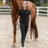 E.L.T Pia Children's Riding Leggings #colour_black