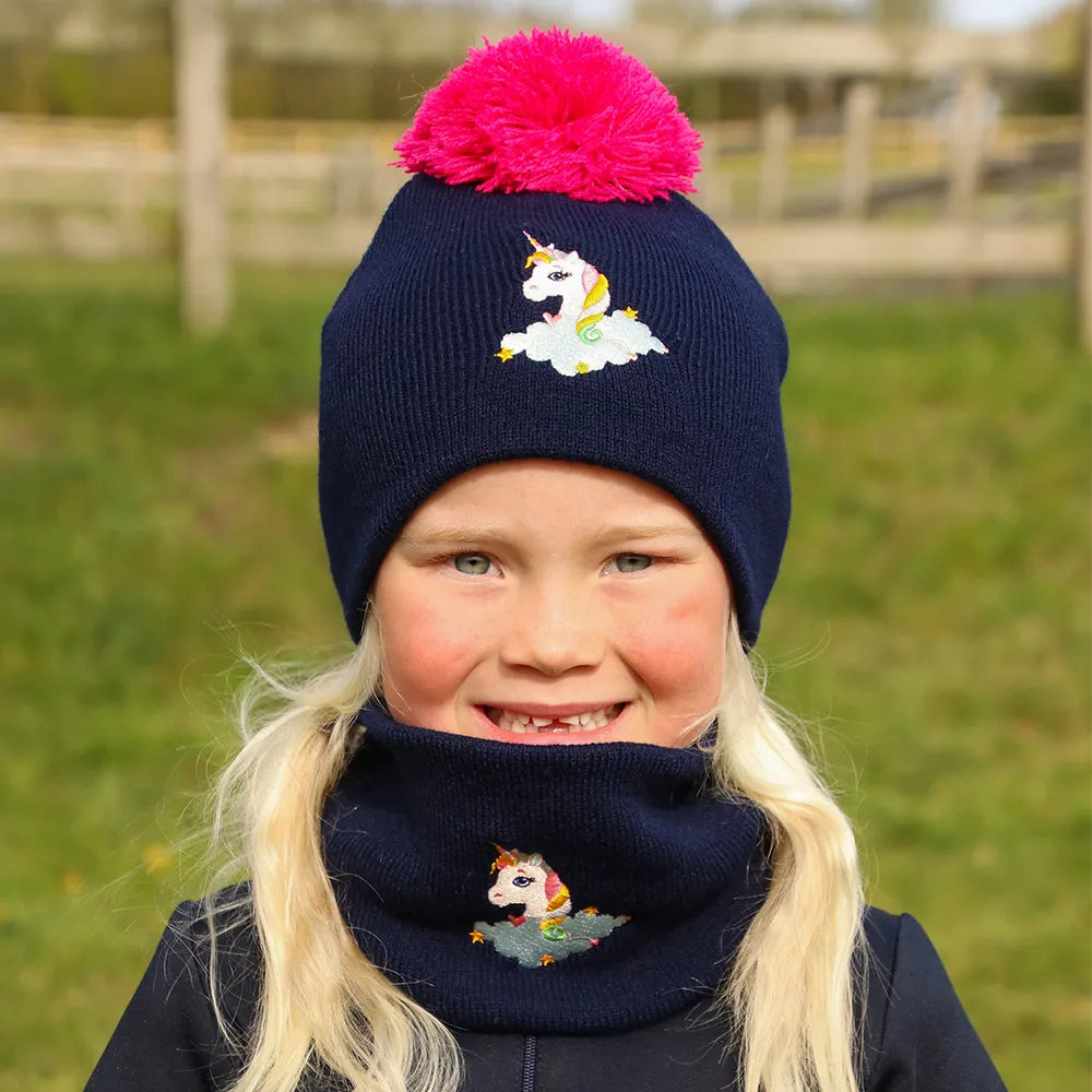Little Unicorn Hat and Snood by Little Rider Bundle Deal