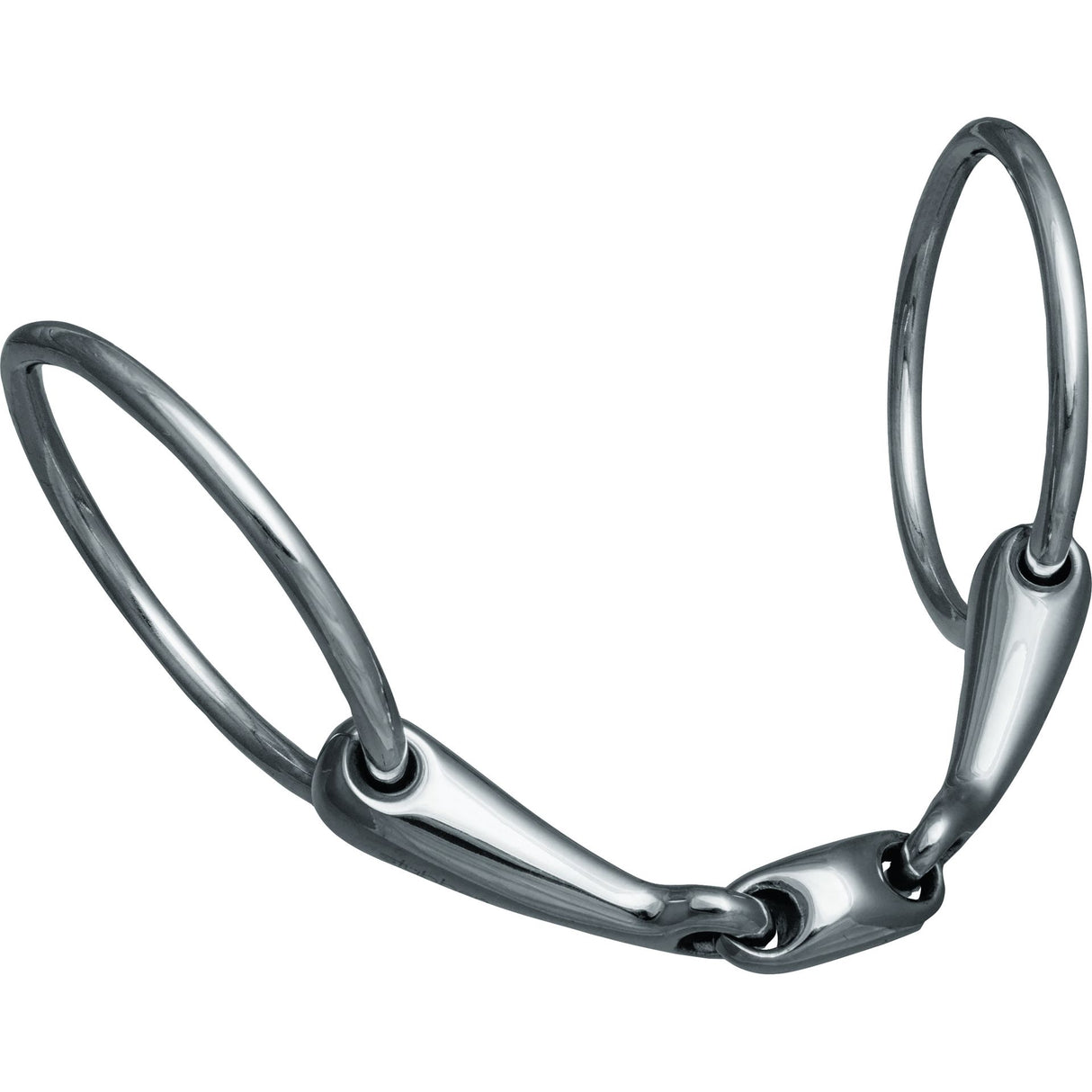 Stubben 2222 Loose Ring Stainless Steel Double Broken Snaffle