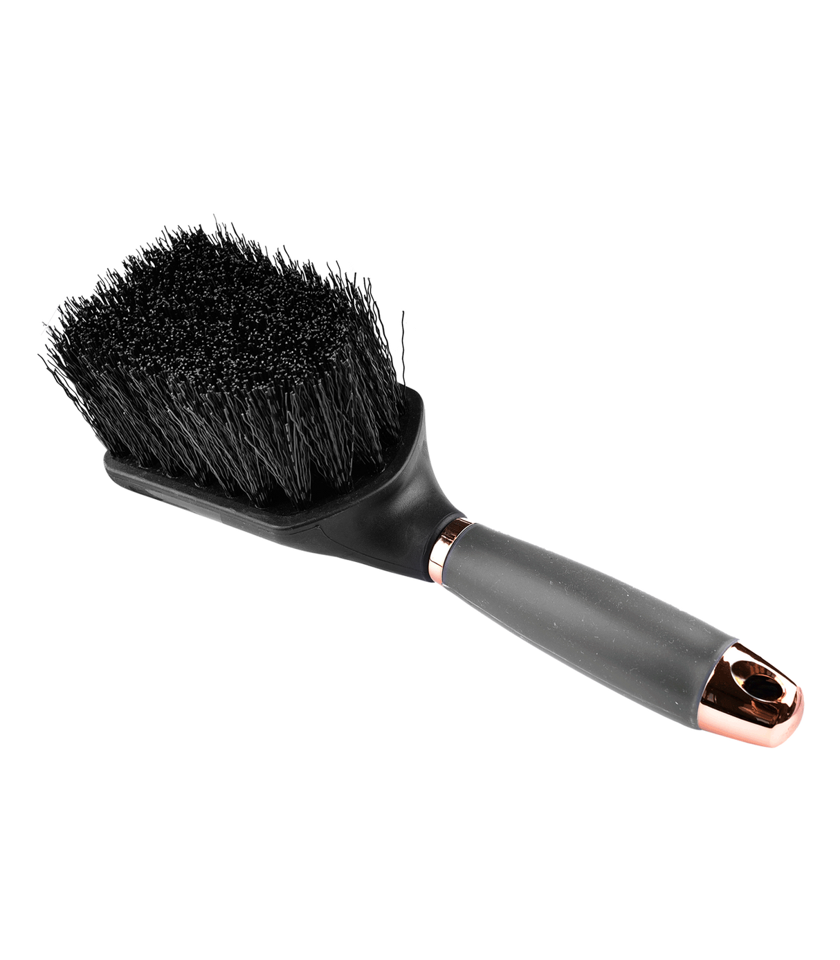 Waldhausen Bucket brush with Gel Handle #colour_black-rose-gold