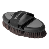 Waldhausen Flex Body Brush, horsehair #colour_black-grey