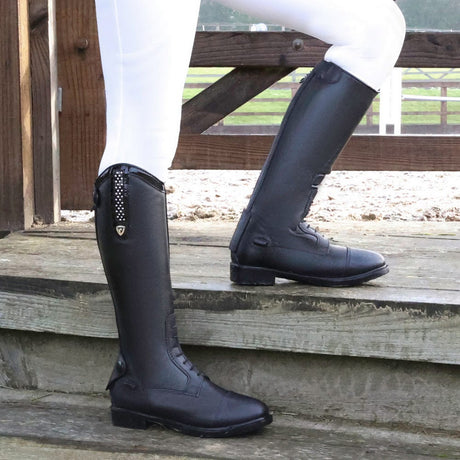 Hy Equestrian Arnara Children's Riding Boot #colour_black