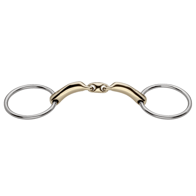 Sprenger Novocontact 14mm Double Jointed Loose Ring Snaffle