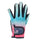 Dazzling Diamond Riding Gloves by Little Rider #colour_teal-pink