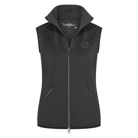 Imperial Riding Women's Sporty Air Tech Body Warmer #colour_black