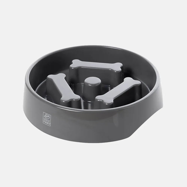 House of Paws Go Slow Bone Bowl Feeder