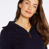 Dubarry Womens Rosmead Sweater #colour_navy