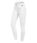 E.L.T Ladies Maja Glam Curved High Waist Breeches #colour_white