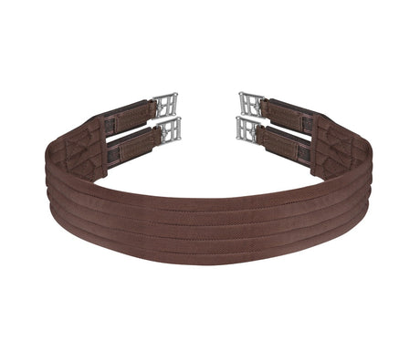 Shires ARMA Burghley Elasticated Girth #colour_brown