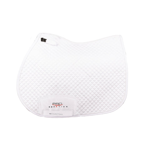 ProReaction Pima GP Saddle Pad by Hy Equestrian #colour_white