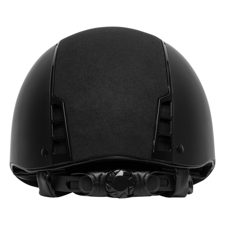 SWING H22 Riding Helmet #colour_black-matt-black-velvet