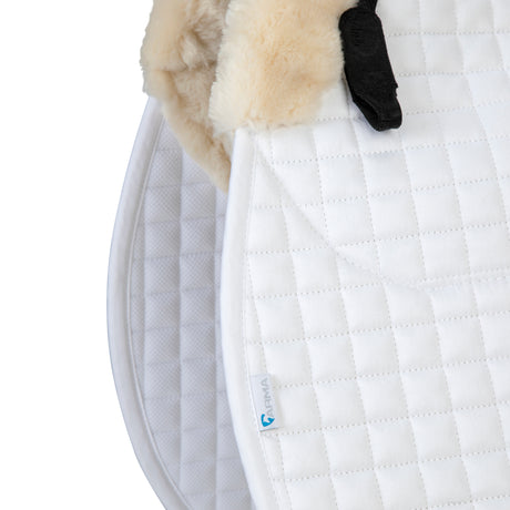 Shires ARMA SupaFleece Saddlecloth #colour_natural